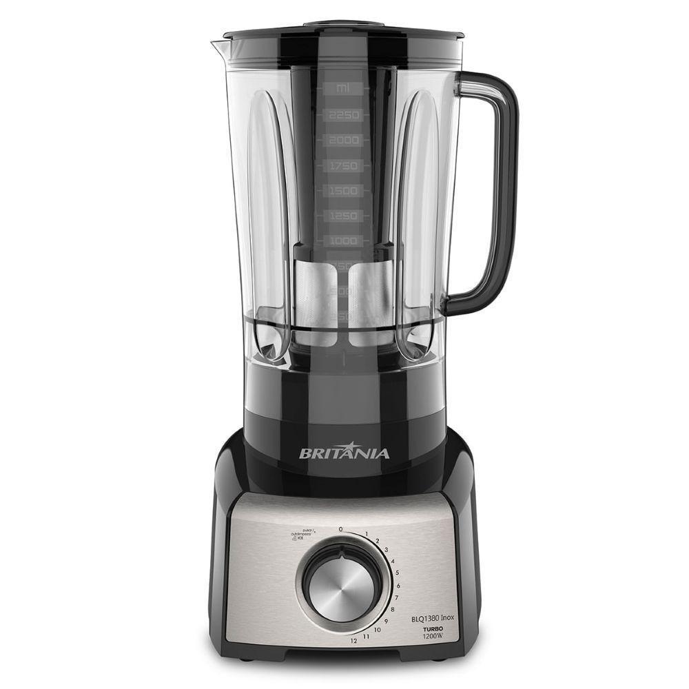 Liquidificador Blq1380p 1200W Britânia 3L Inox 110V - 3