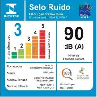 Liquidificador Blq1380p 1200W Britânia 3L Inox 110V - 6