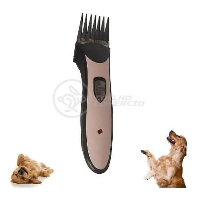 Kit Máquina Para Tosa Profissional Sem Fio Cães Ag-097