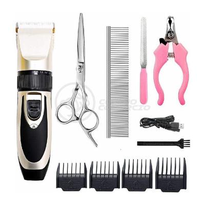Kit Maquina De Tosa Pet Clipper Sem Fio Cães E Gatos Fzf-230 - Ebai