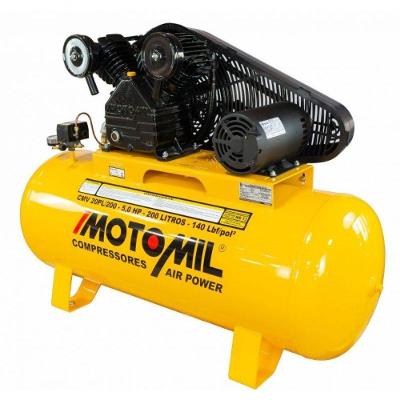 Compressor Air Power Trifásico 220-380v 200l Cmv-20pl-200 Motomil