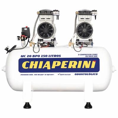 Motocompressor Odontológico Sem óleo Mc20 150l Chiaperini