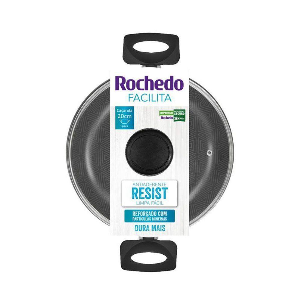 Caçarola Rochedo Facilita 20cm Vermelho Vermelho - 4
