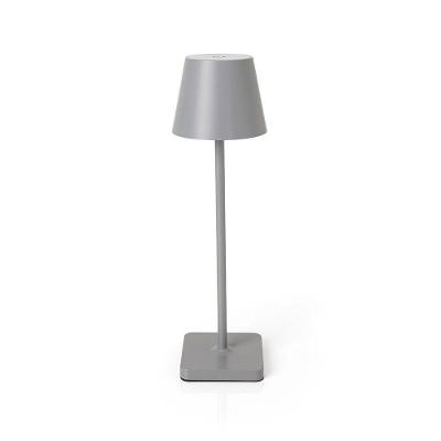 Luminária De Mesa Copa E Cia Tátil Regulável Ross Cinza