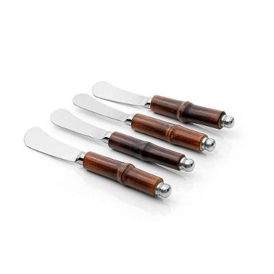 Conjunto De Espátulas Copa E Cia 4 Peças Garbo Bamboo