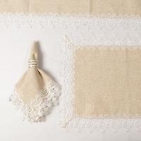 Kit De Mesa Posta Copa E Cia 4 Lugares Champagne Light - 2