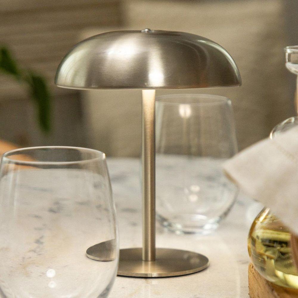 Luminária De Mesa Copa E Cia Tátil Regulável Yule Old Silver - 2