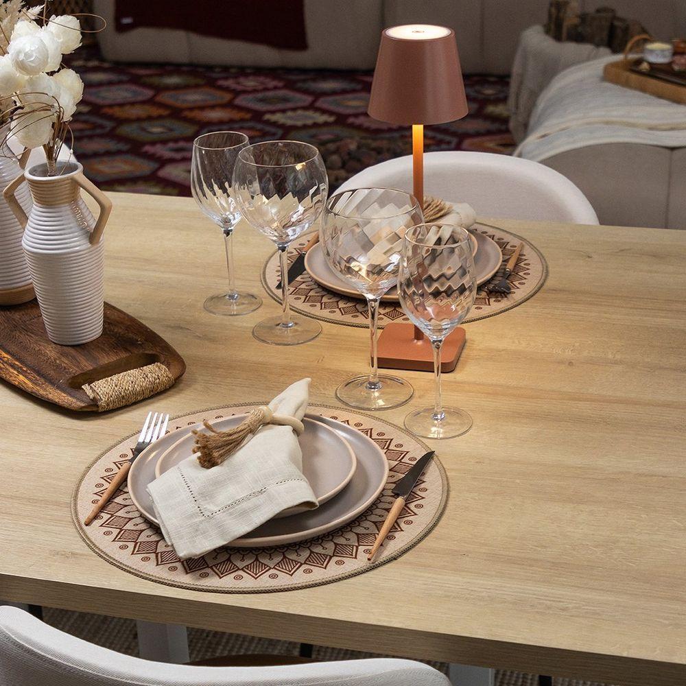 Luminária De Mesa Copa E Cia Tátil Regulável Ross Cobre - 3