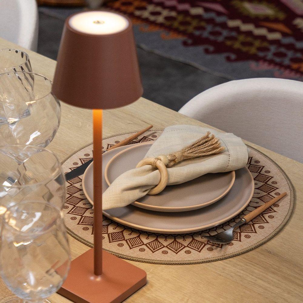 Luminária De Mesa Copa E Cia Tátil Regulável Ross Cobre - 4