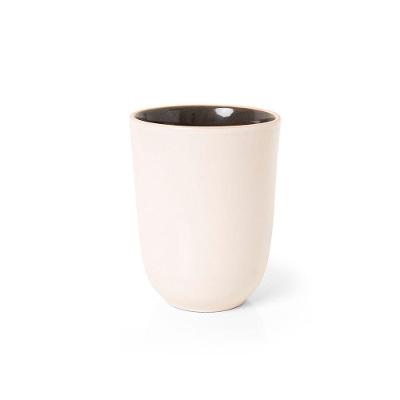 Caneca Copa E Cia Harmonie Em Cerâmica Mocca