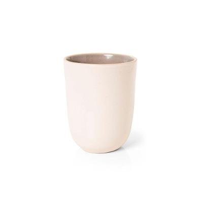 Caneca Copa E Cia Harmonie Em Cerâmica Vanilla