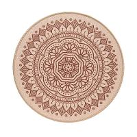 Jogo Americano Copa E Cia Avulso Liva Circular Print Mandala Areia - 1