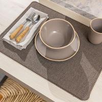 Jogo Americano Copa E Cia Avulso Liva Retangular Taupe