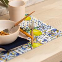 Jogo Americano Copa E Cia 6 Peças Pp Flex Siciliano Português - 4