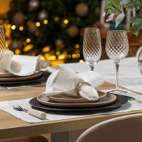 Jogo Americano Copa E Cia Avulso Unité Sirius Branco - 4