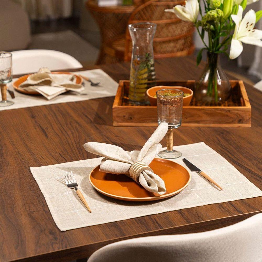 Jogo Americano Copa E Cia Avulso Unité Sirius Natural - 2