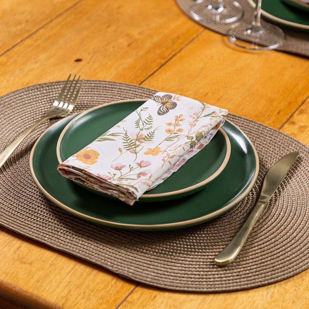 Jogo Americano Copa E Cia Avulso Luna Oval Allure - 2