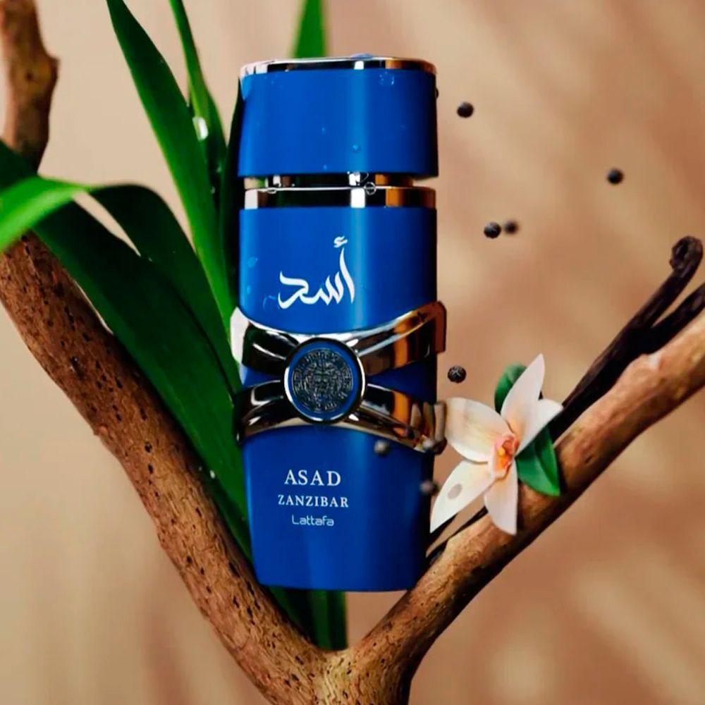 Perfume Asad Zanzibar Limited Edition Lattafa Edp Masculino 100ml - 3