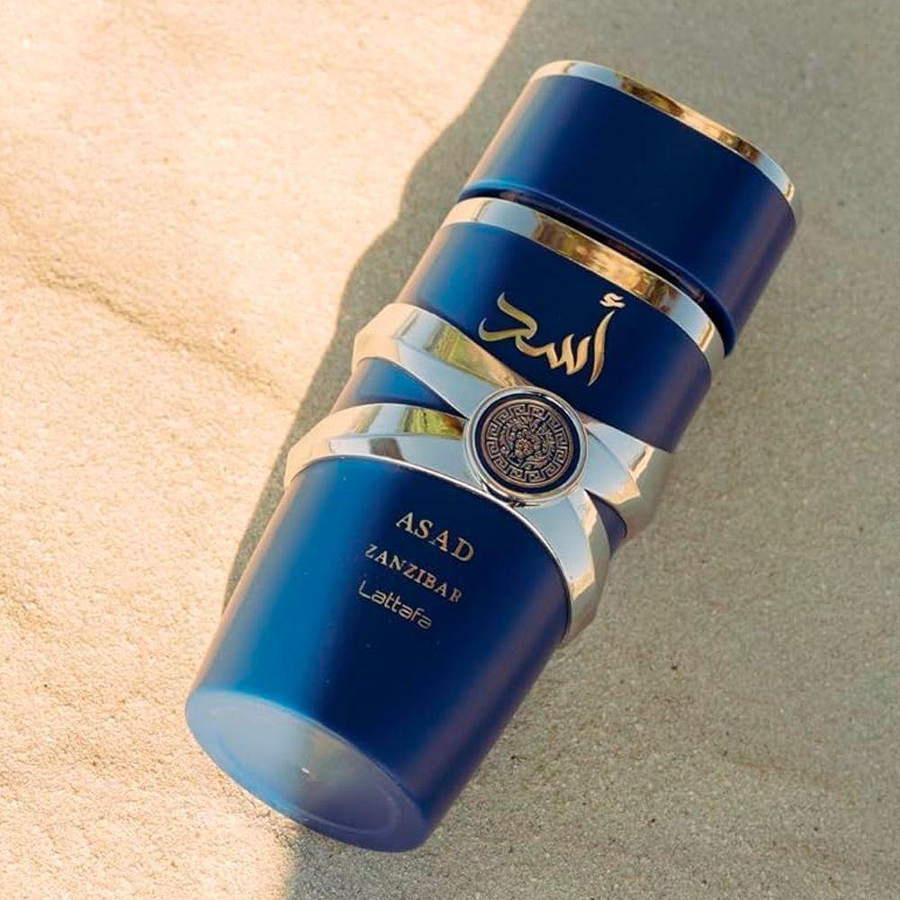 Perfume Asad Zanzibar Limited Edition Lattafa Edp Masculino 100ml - 5