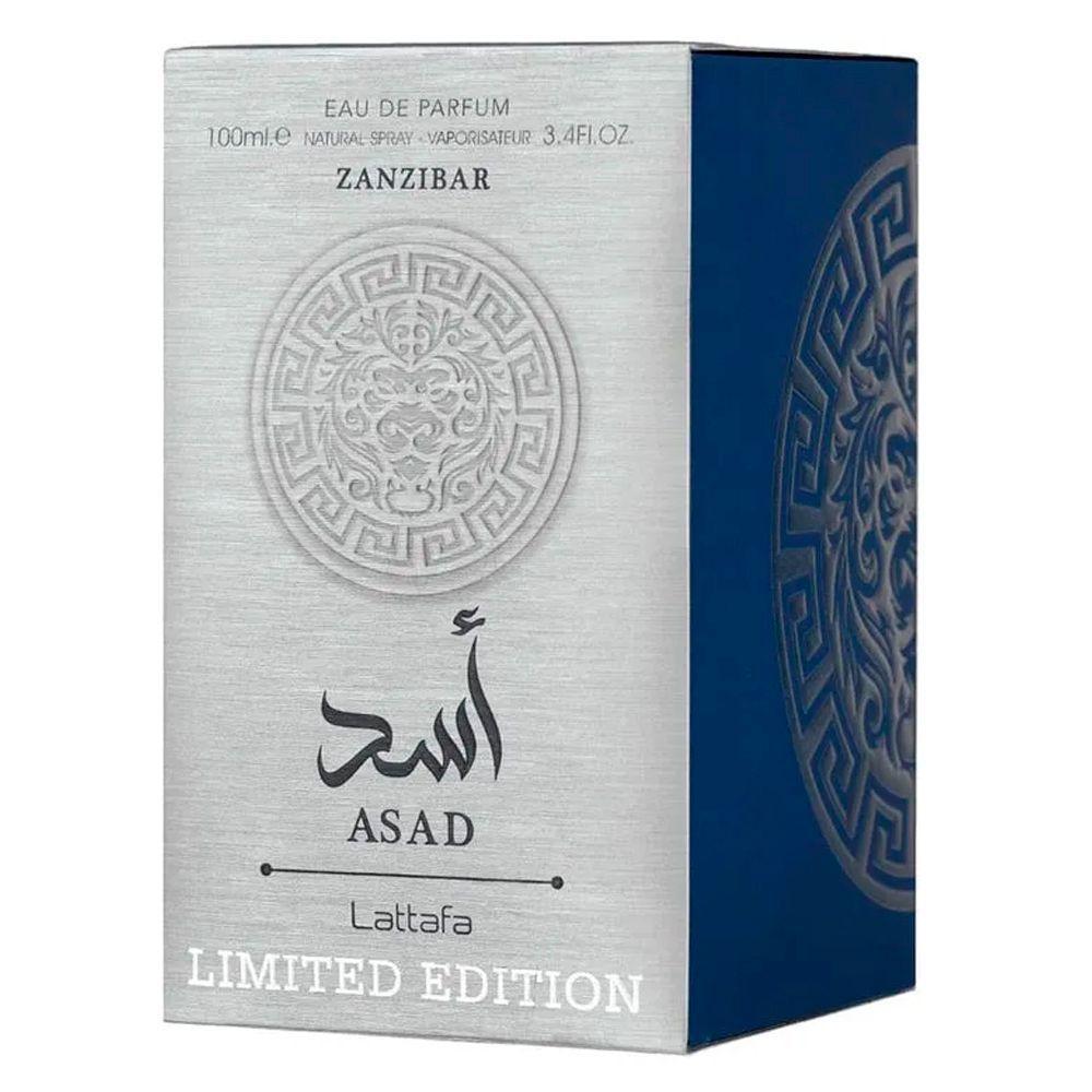 Perfume Asad Zanzibar Limited Edition Lattafa Edp Masculino 100ml - 6