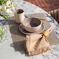 Jogo Americano Copa E Cia Avulso Tramado Prior Natural - 3