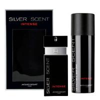 Kit Perfume Silver Scent Intense Jaques Bogart Masculino 100ml + Body Spray 200ml - 3