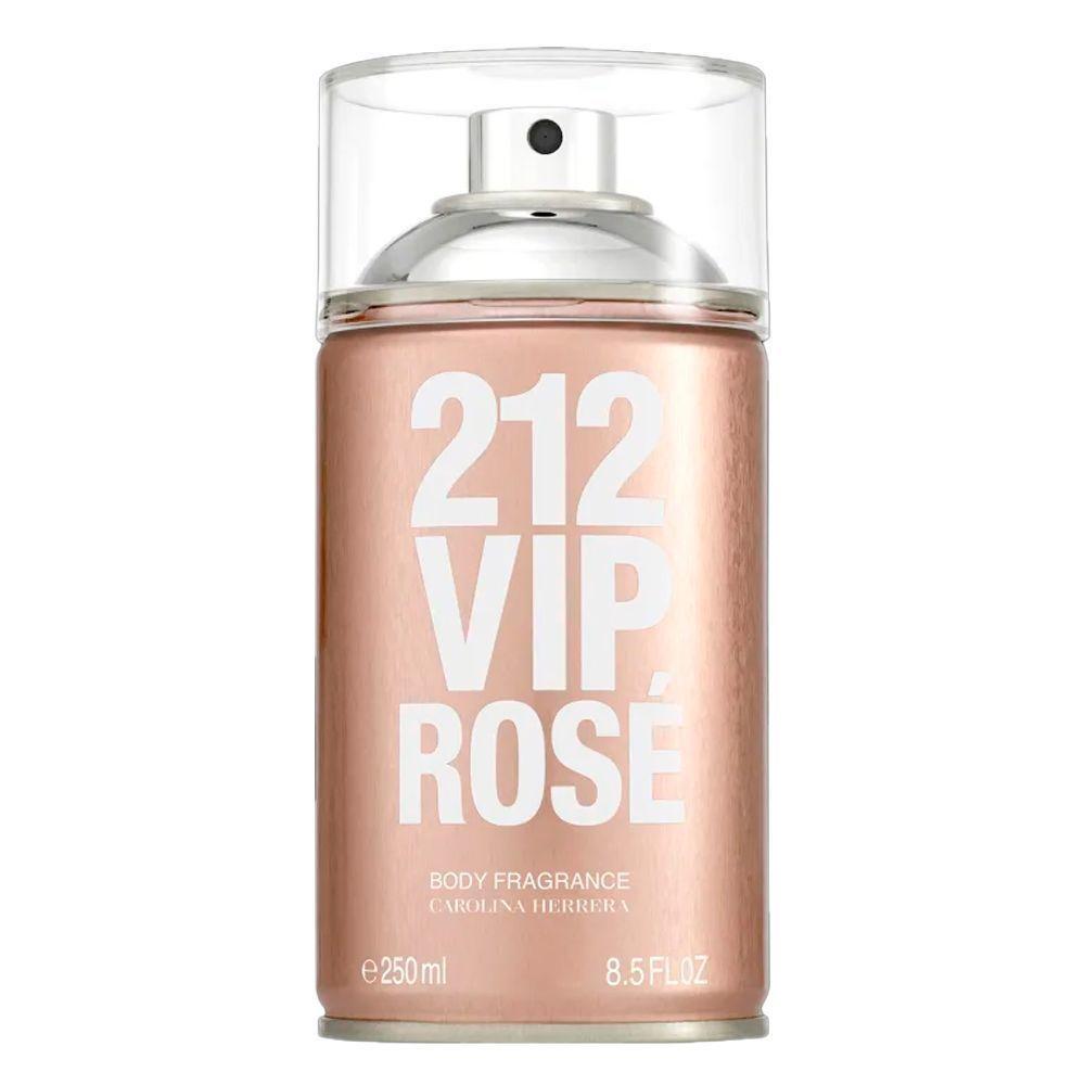 Perfume Carolina Herrera 212 Vip Rose Body Spray Feminina 250ml - 3