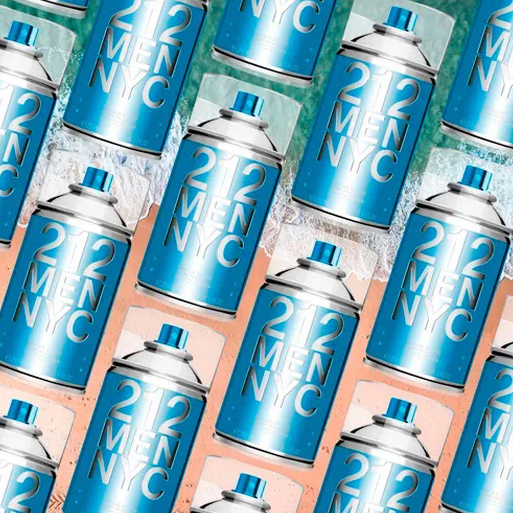 Perfume Carolina Herrera 212 Men Body Spray Masculino 250ml - 4