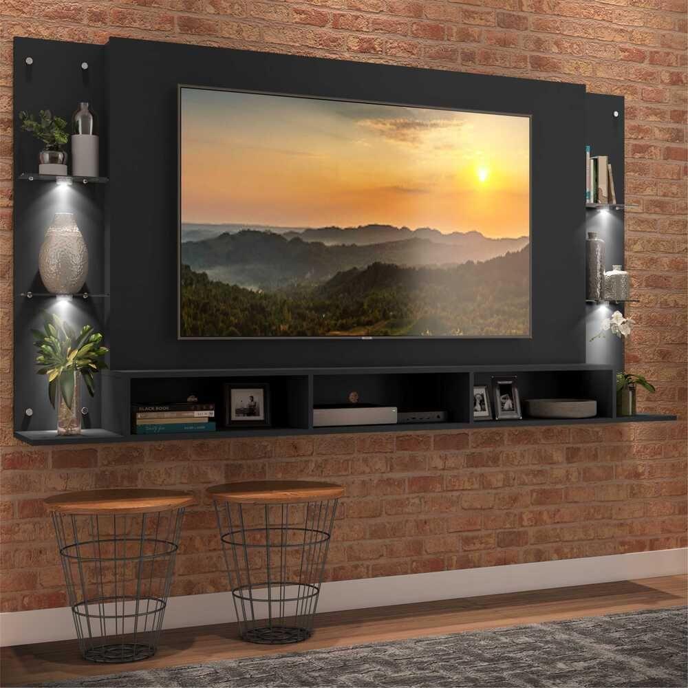 Painel Com Suporte Tv 65´´ E 4 Leds Vegas Premium - 8