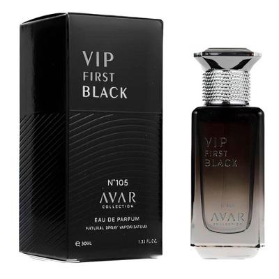 Perfume Avar Collection N° 105 Vip First Black Edp Masculino 30ml