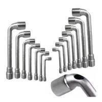 Jogo De Chave L Com Furo - 14 Peças - Fertak - 1