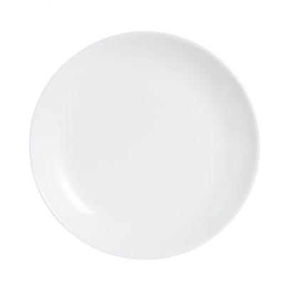 Prato Para Mesa Diwali Em Vidro 27cm Luminarc Branco