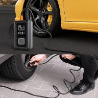 Inflador De Pneus Digital 150psi Com Auxiliar De Partida 500a – Power Bank 10000mah, Usb-c E Lanterna Led Sos - Preto - 6