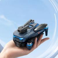 Drone Gt8 4k Hd Dobrável Com Controle Lcd E Estabilização Inteligente – Compacto, Portátil E De Alta Performance - Cinza