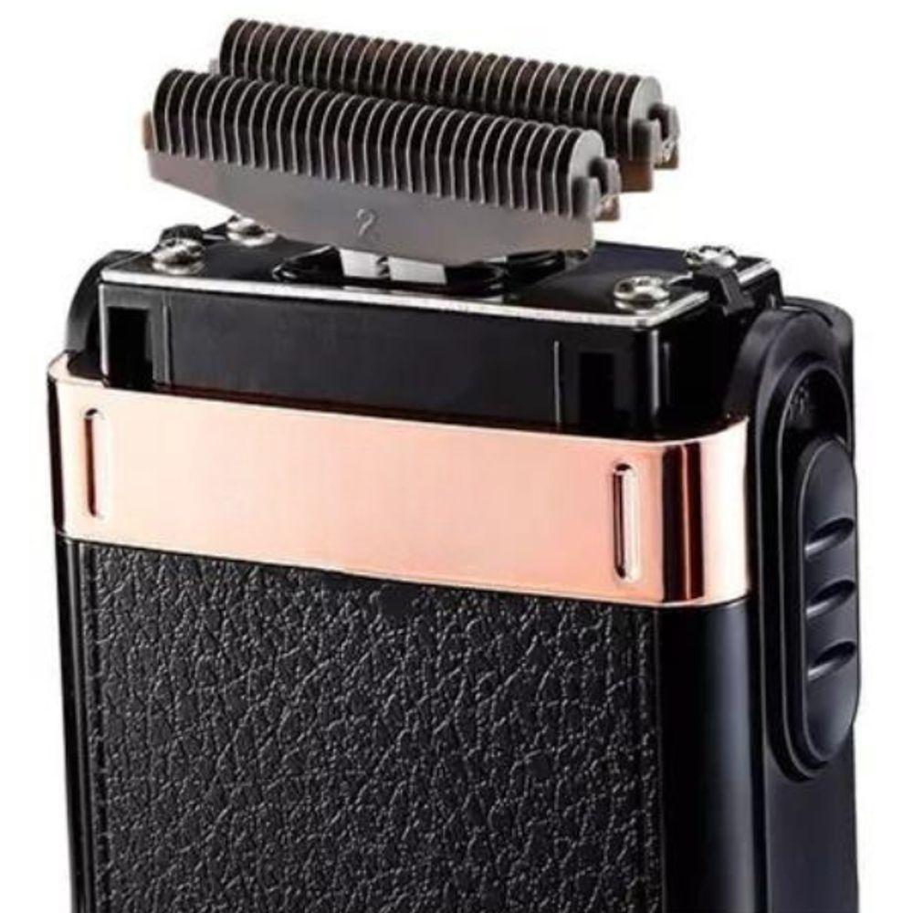 Barbeador Elétrico Profissional Sem Fio Usb – Precisão, Potência E Conforto - Preto - 2