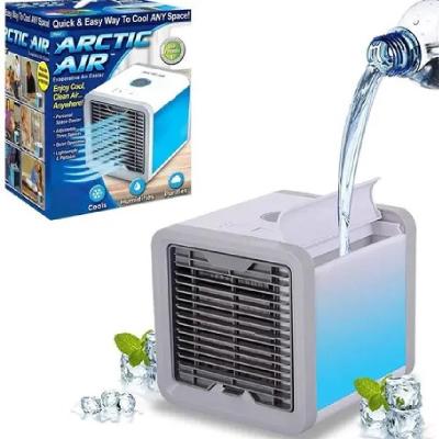 Ar Condicionado Umidificador Ar Portatil Mini Purificador Ventilador Portatil Mesa Luminaria Led