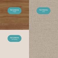 Armário Aéreo De Cozinha Miami 800mm 2 Portas C Porta Temperos Carraro Freijó Com Off White - 5