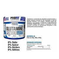Glutamina 100% Glutamine Powder Sem Sabor Profit - 2