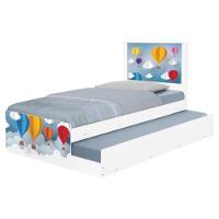 Bicama Juvenil Com Cabeceira Adesivada Balões - 6