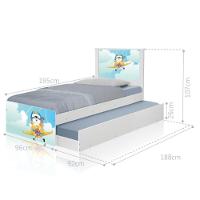 Bicama Juvenil Com Cabeceira Adesivada Ursinho Patrulheiro - 2