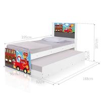 Bicama Juvenil Com Cabeceira Adesivada Bombeiro - 6