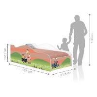 Cama Fun Trenzinho Solteiro Com Colchão - 3
