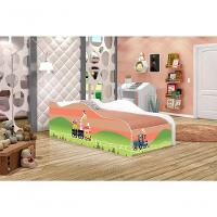 Cama Fun Trenzinho Solteiro Com Colchão - 5