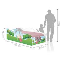 Cama Fun Princesa Encantada Solteiro Com Colchão