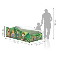 Cama Fun Safari E Zoológico Solteiro Com Colchão - 3