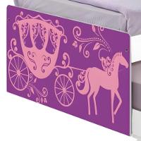 Bicama Juvenil Adesivada Carruagem Princesa