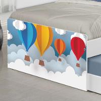 Bicama Juvenil Adesivada Balões Com Colchões - 5