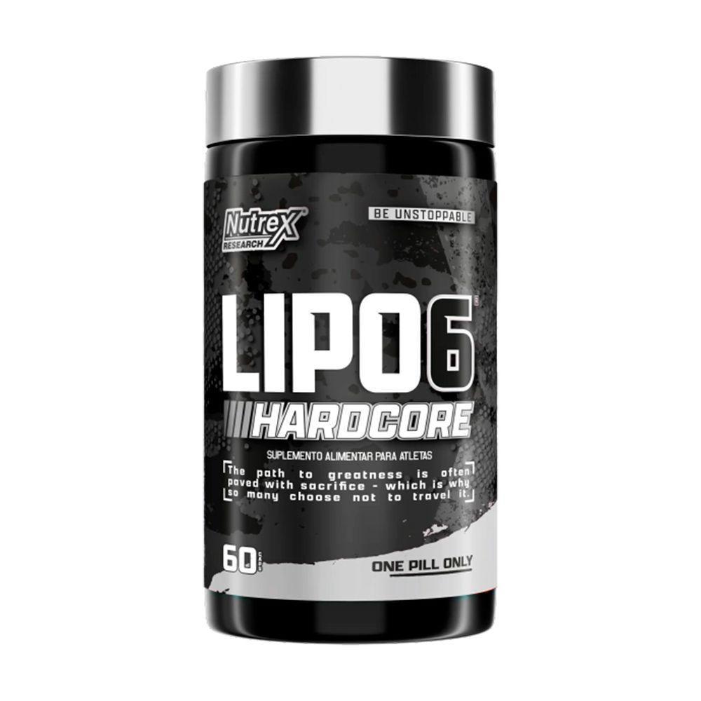 Termogênico Lipo 6 Hardcore 60 Capsulas Nutrex - 1