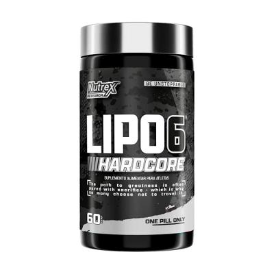 Termogênico Lipo 6 Hardcore 60 Capsulas Nutrex