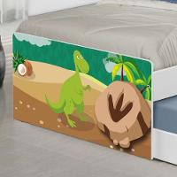 Bicama Juvenil Adesivada Dinossauro Com Colchões - 5